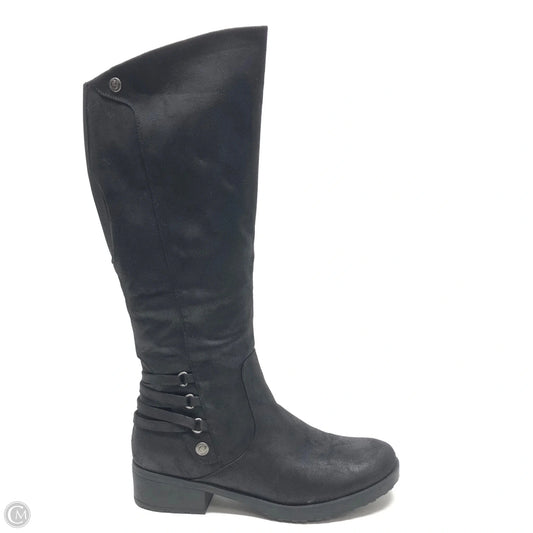 Boots Knee Flats By Bare Traps In Black, Size: 9