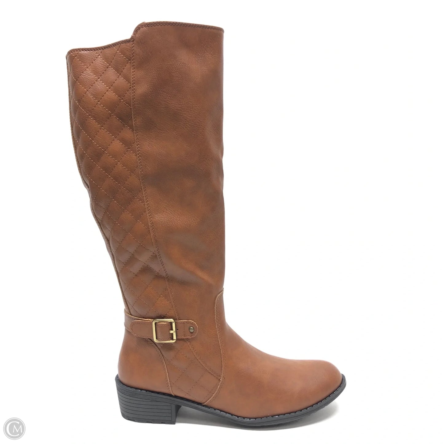 Boots Knee Flats By St Johns Bay In Brown, Size: 9