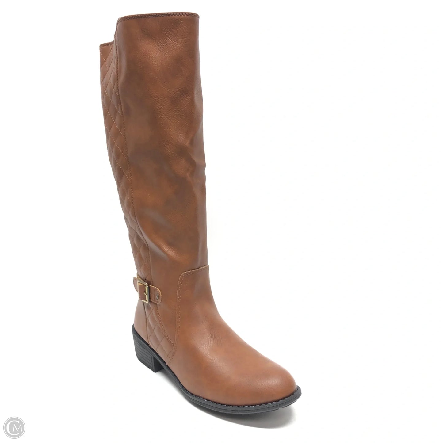 Boots Knee Flats By St Johns Bay In Brown, Size: 9