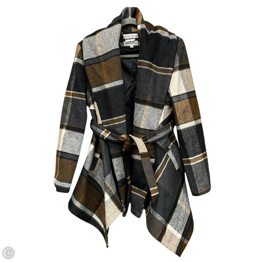 Jacket Faux Fur & Sherpa By Chicwish In Brown, Size: M