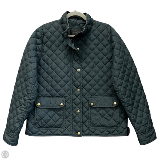 Jacket Puffer & Quilted By J. Crew In Black, Size: Xl