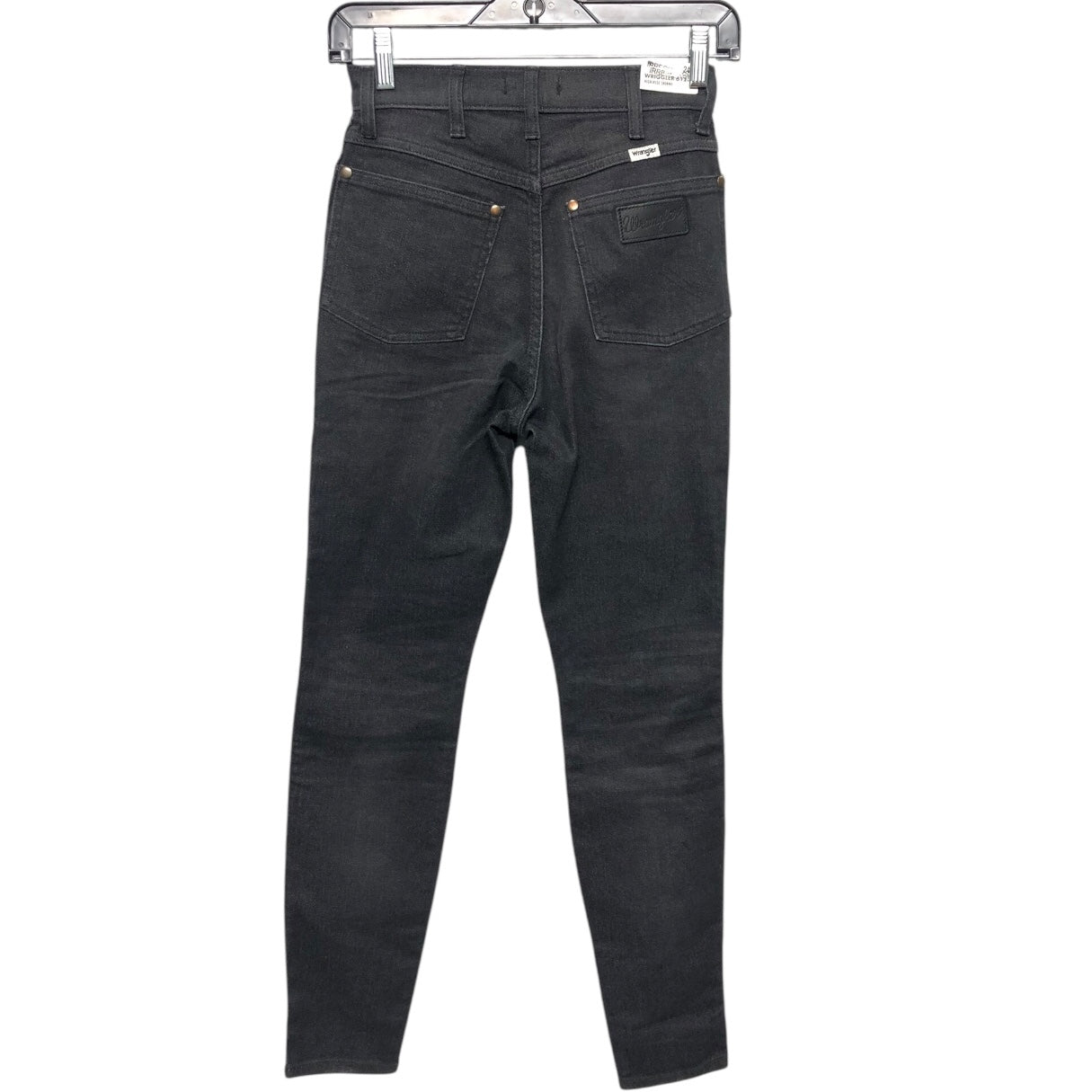 Jeans Skinny By Wrangler In Grey Denim, Size:0