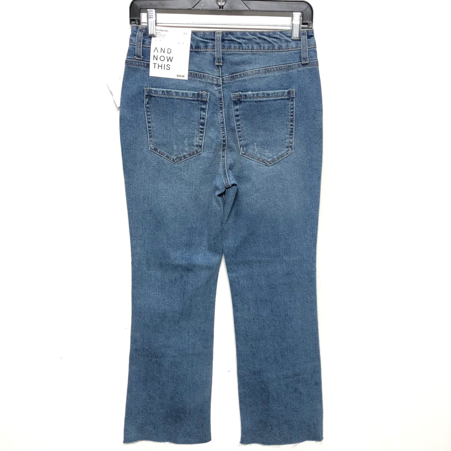 Jeans Cropped By Cmc In Blue Denim, Size:6