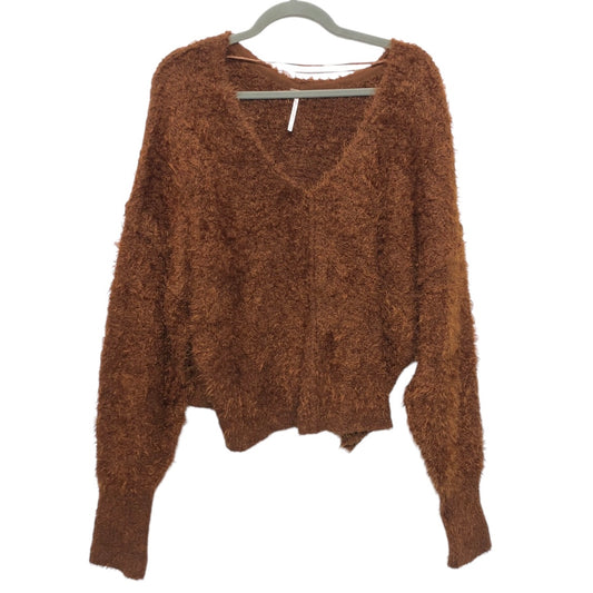 Sweater By Free People In Brown, Size:M