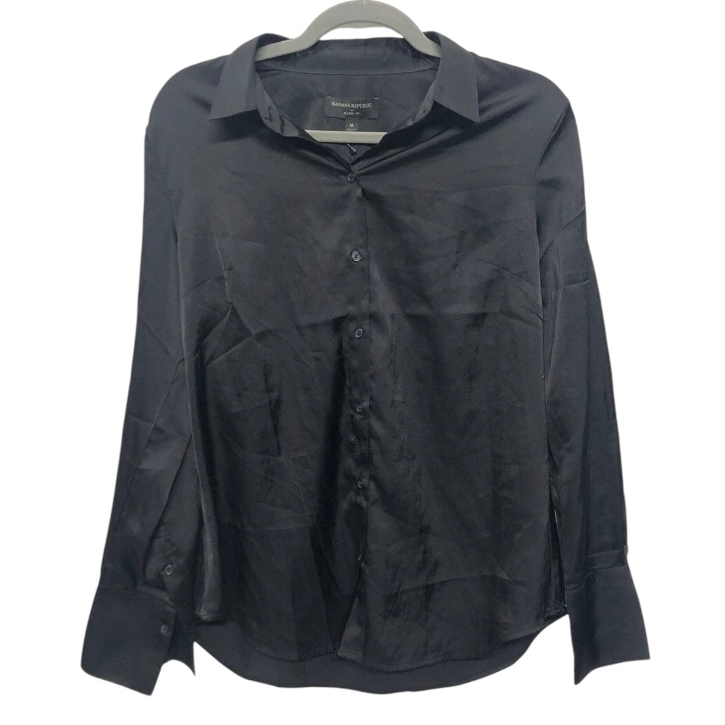 Top Ls By Banana Republic In Black, Size:M