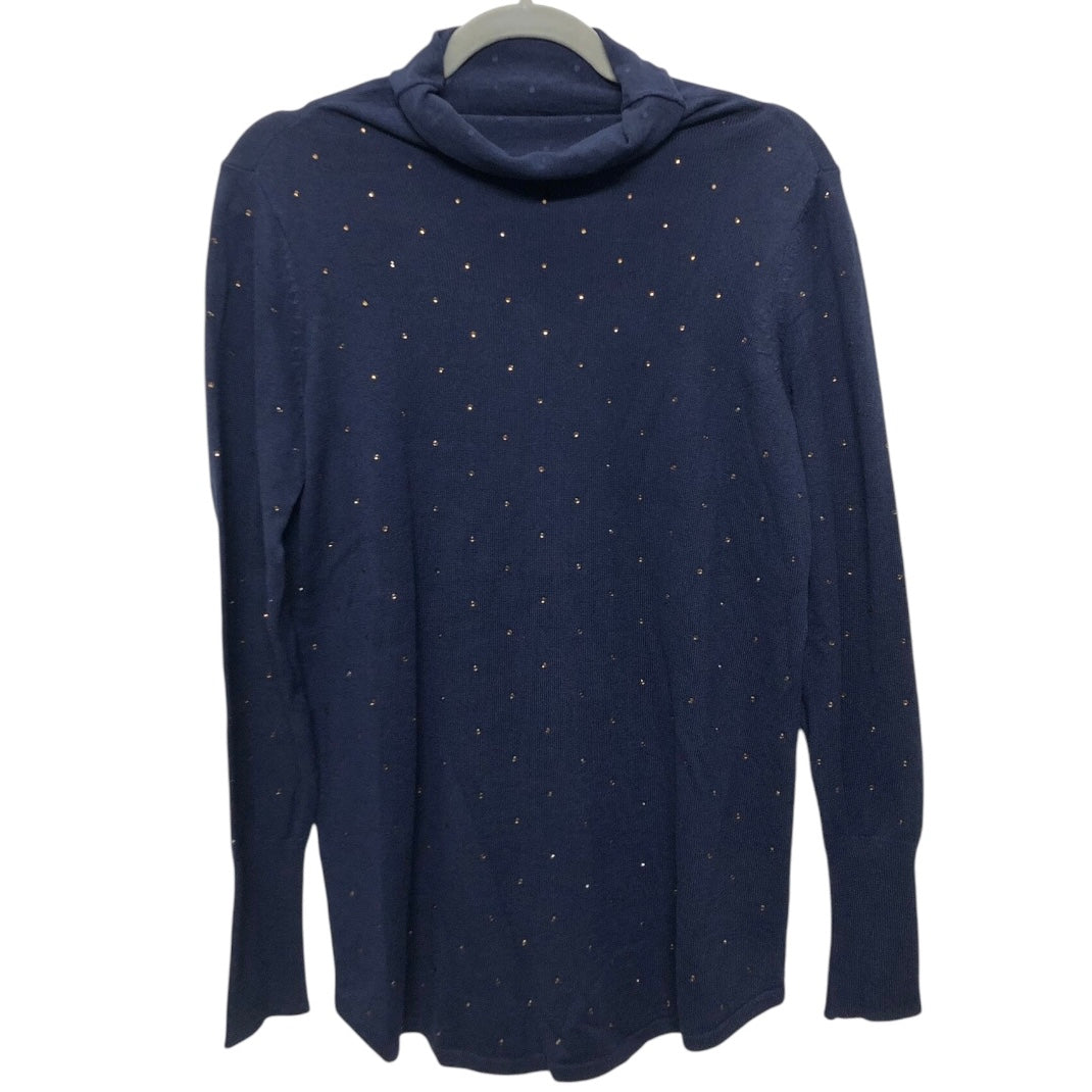Top Ls By Nic + Zoe In Navy, Size:S