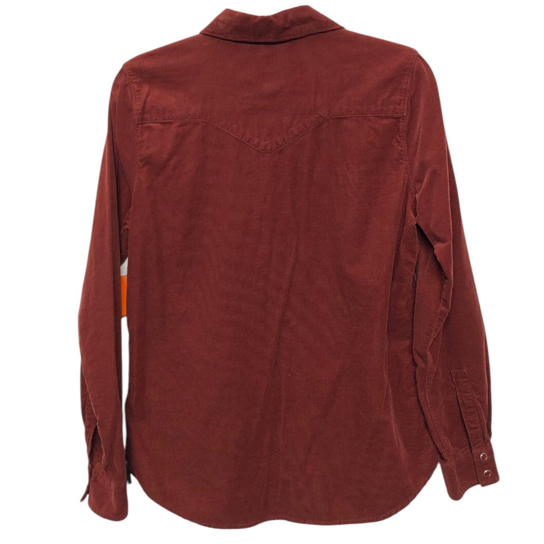 Top Ls By Clothes Mentor In Maroon, Size:S
