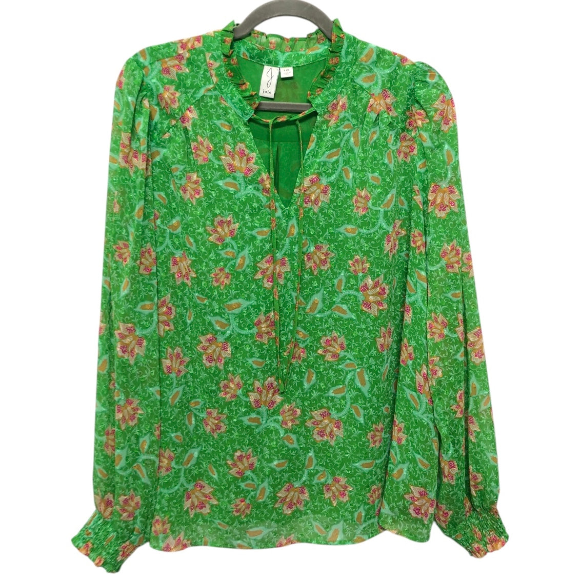 Top Ls By Joie In Green, Size:L