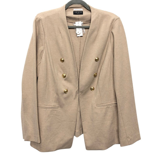 Blazer By Lane Bryant In Beige, Size:16