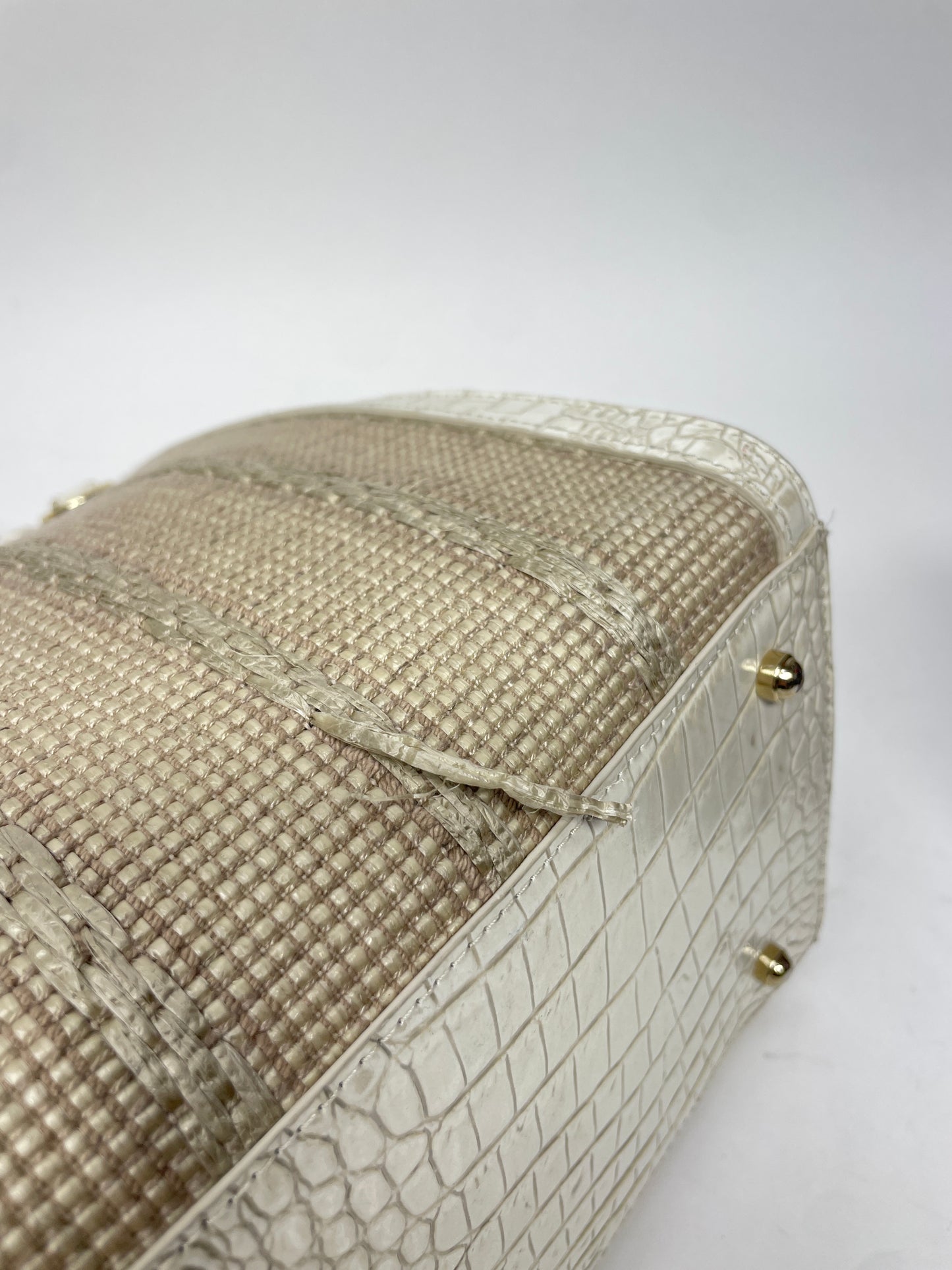 Handbag Designer By Brahmin, Size: Large