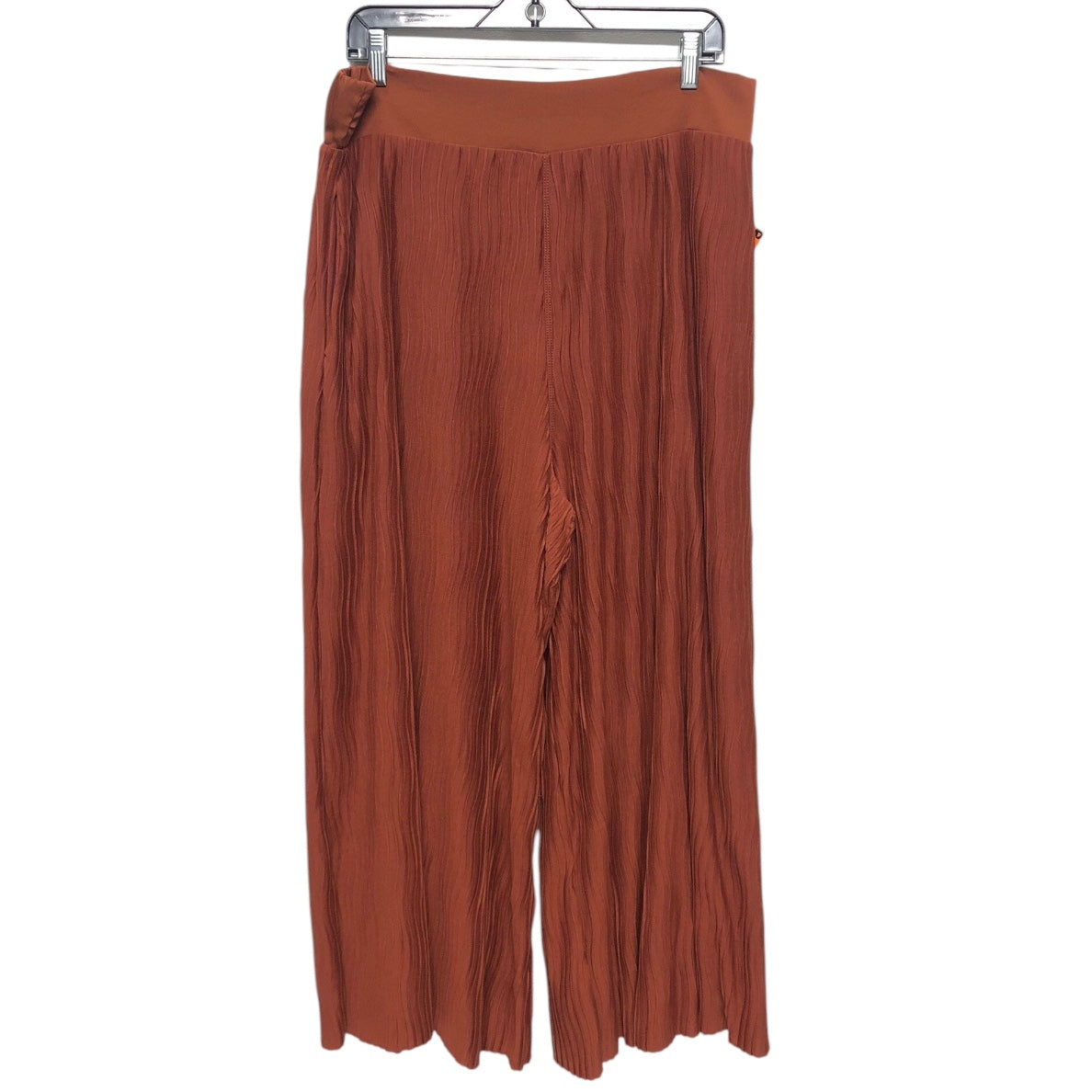 Pants Wide Leg By Anthropologie In Brown & Red, Size:L