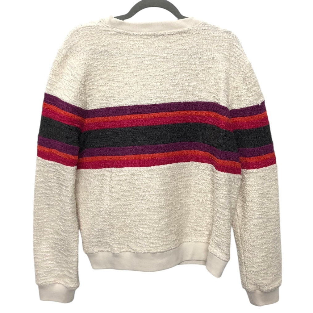 Sweater By Faherty In Cream, Size:L