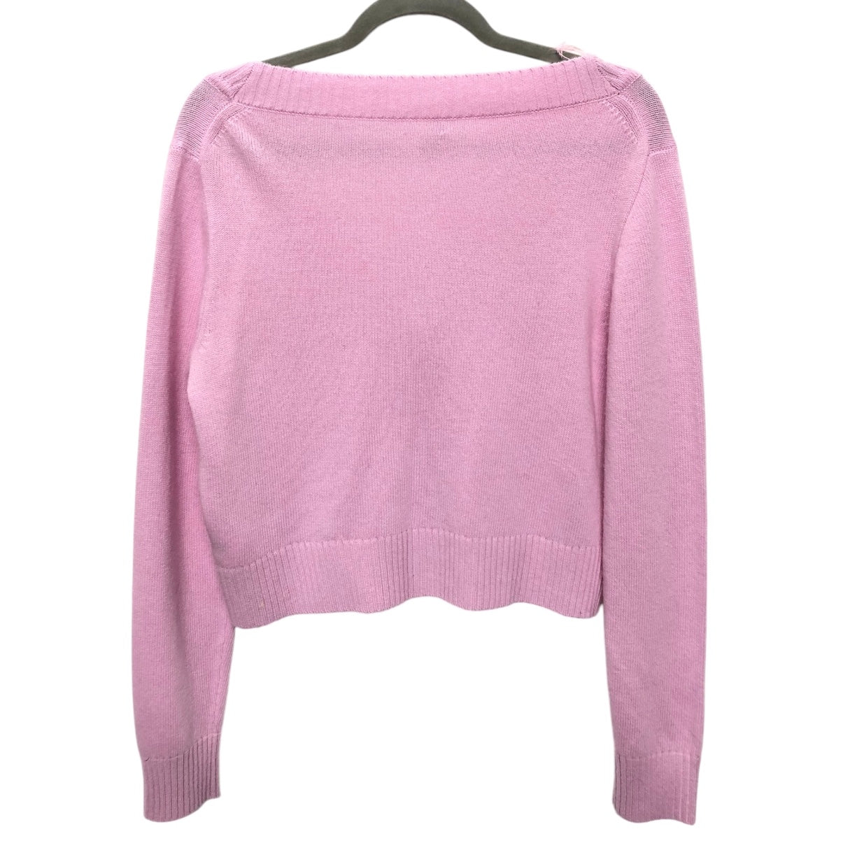 Sweater Cardigan By J. Crew In Pink, Size:L