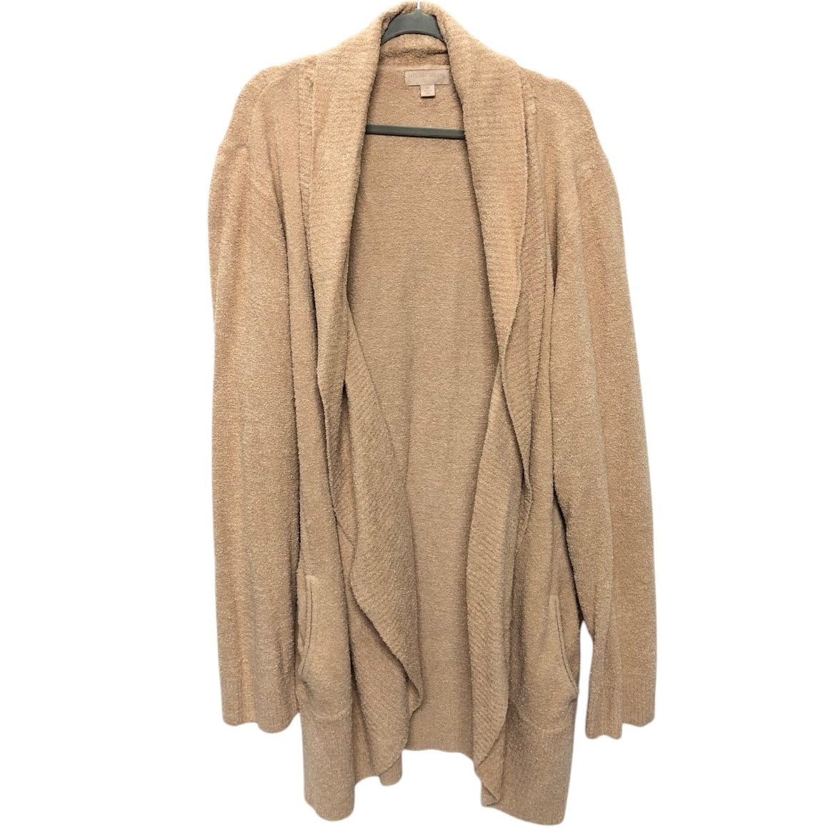 Sweater Cardigan By Barefoot Dreams In Beige, Size:3X