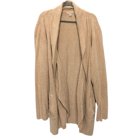 Sweater Cardigan By Barefoot Dreams In Beige, Size:3X