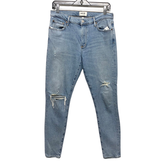 Jeans Skinny By Agolde In Blue, Size:8