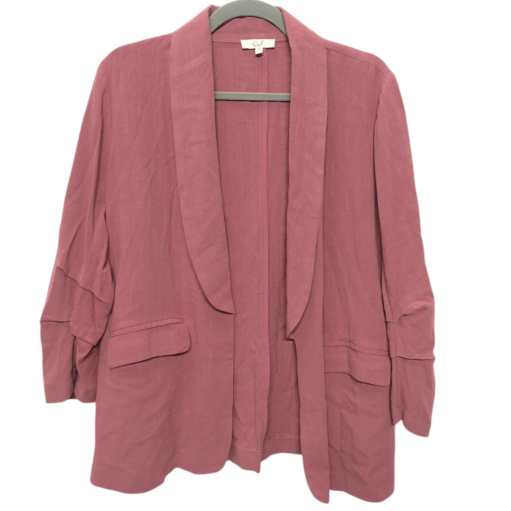 Blazer By Easel In Mauve, Size:M