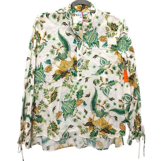 Top Ls By Antonio Melani In Green & White, Size:Xs