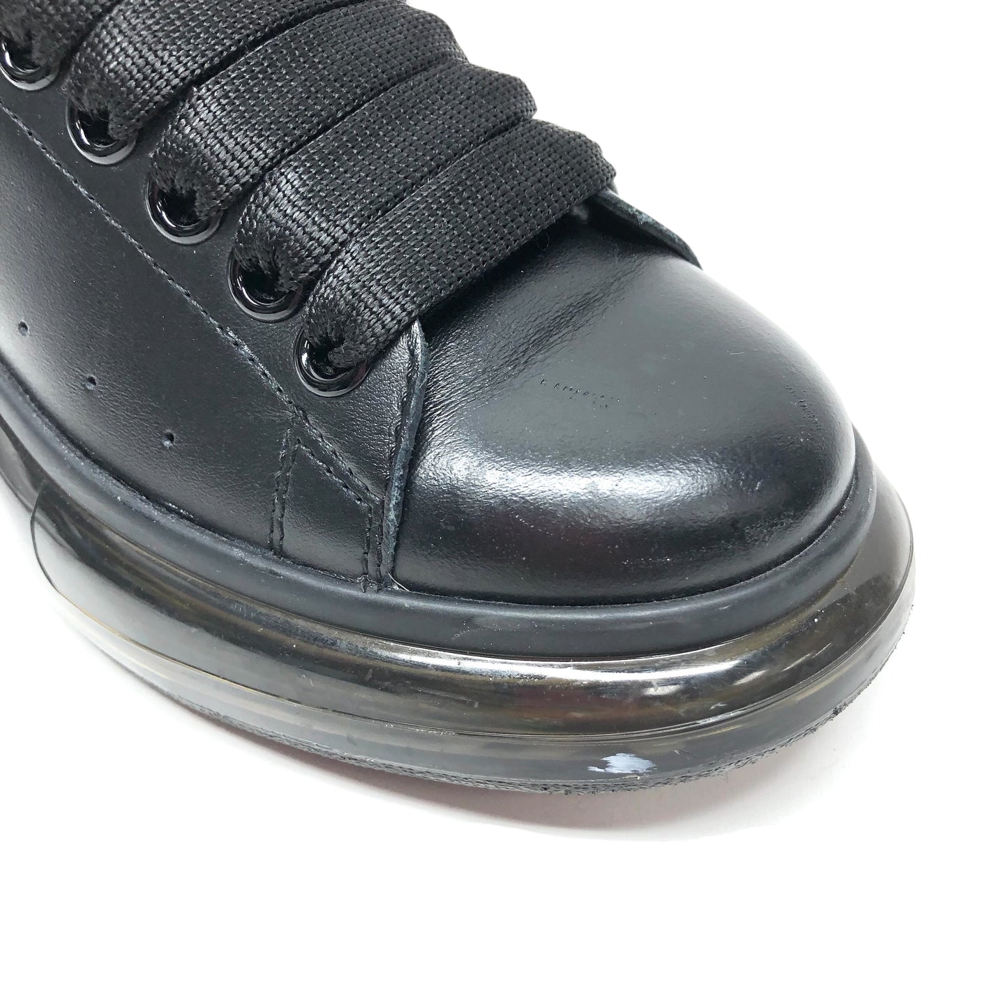 Shoes Luxury Designer By Alexander Mcqueen In Black, Size: 5.5