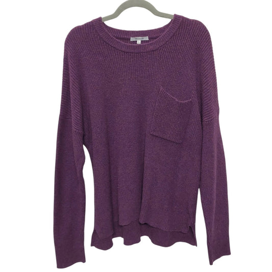 Sweater By Madewell In Purple, Size:Xl