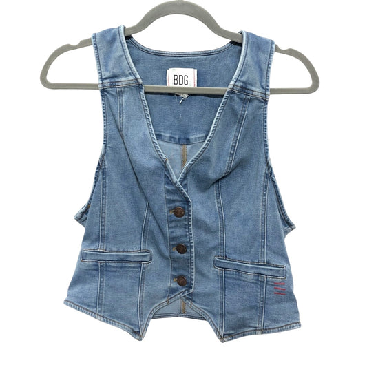 Vest Other By Bdg In Blue Denim, Size:M