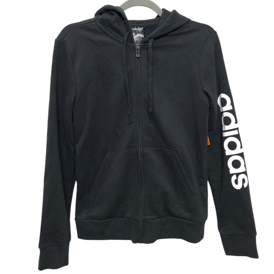 Sweatshirt Hoodie By Adidas In Black, Size:S