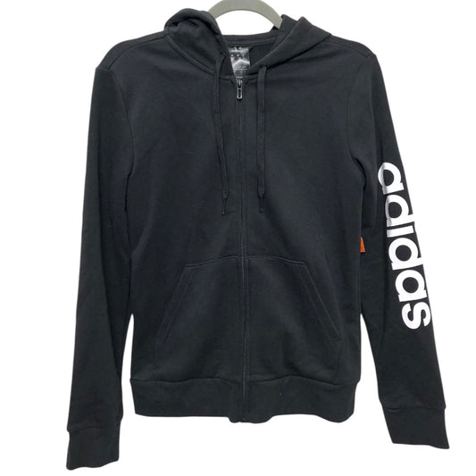Sweatshirt Hoodie By Adidas In Black, Size:S