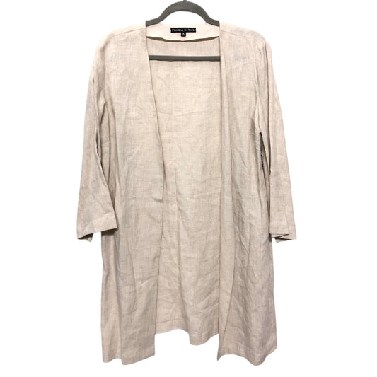 Blazer By Preston And New York In Tan, Size:6