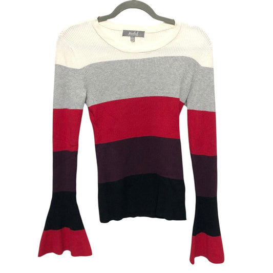 Top Ls By Marled In Black & Red, Size:S