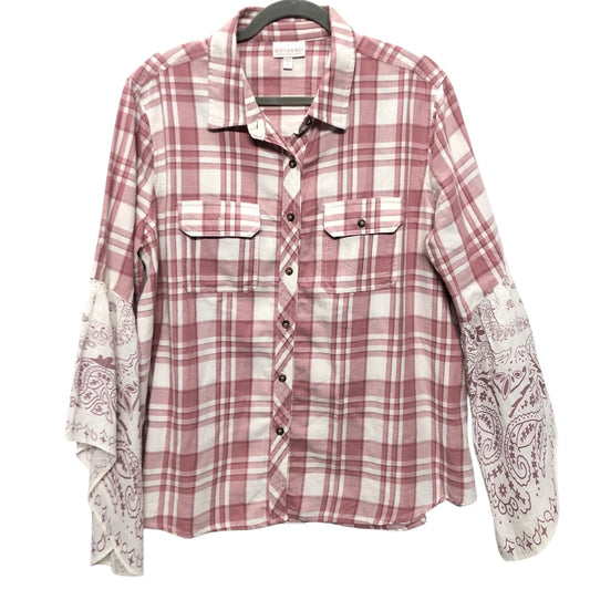 Top Ls By Clothes Mentor In Pink, Size:Xl