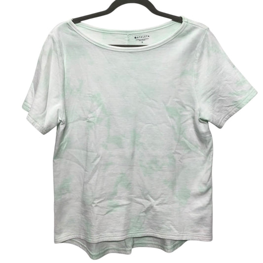 Top Ss Basic By Athleta In Green, Size:S