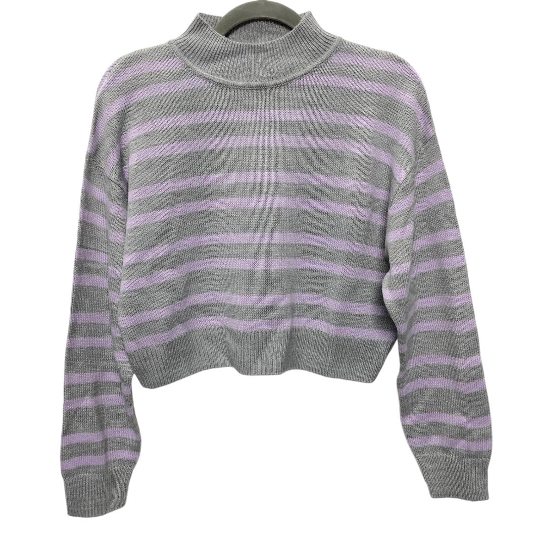 Sweater By Divided In Grey & Purple, Size:Xs