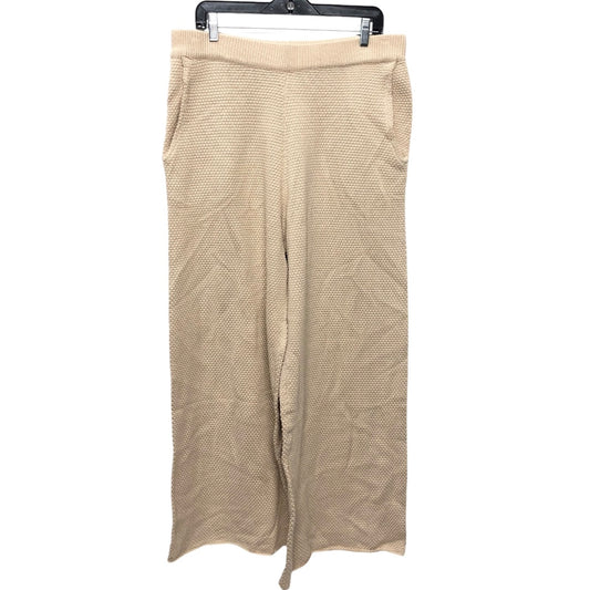 Pants Wide Leg By Clothes Mentor In Beige, Size:1X