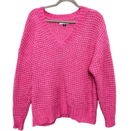 Sweater By American Eagle In Pink, Size:Xs