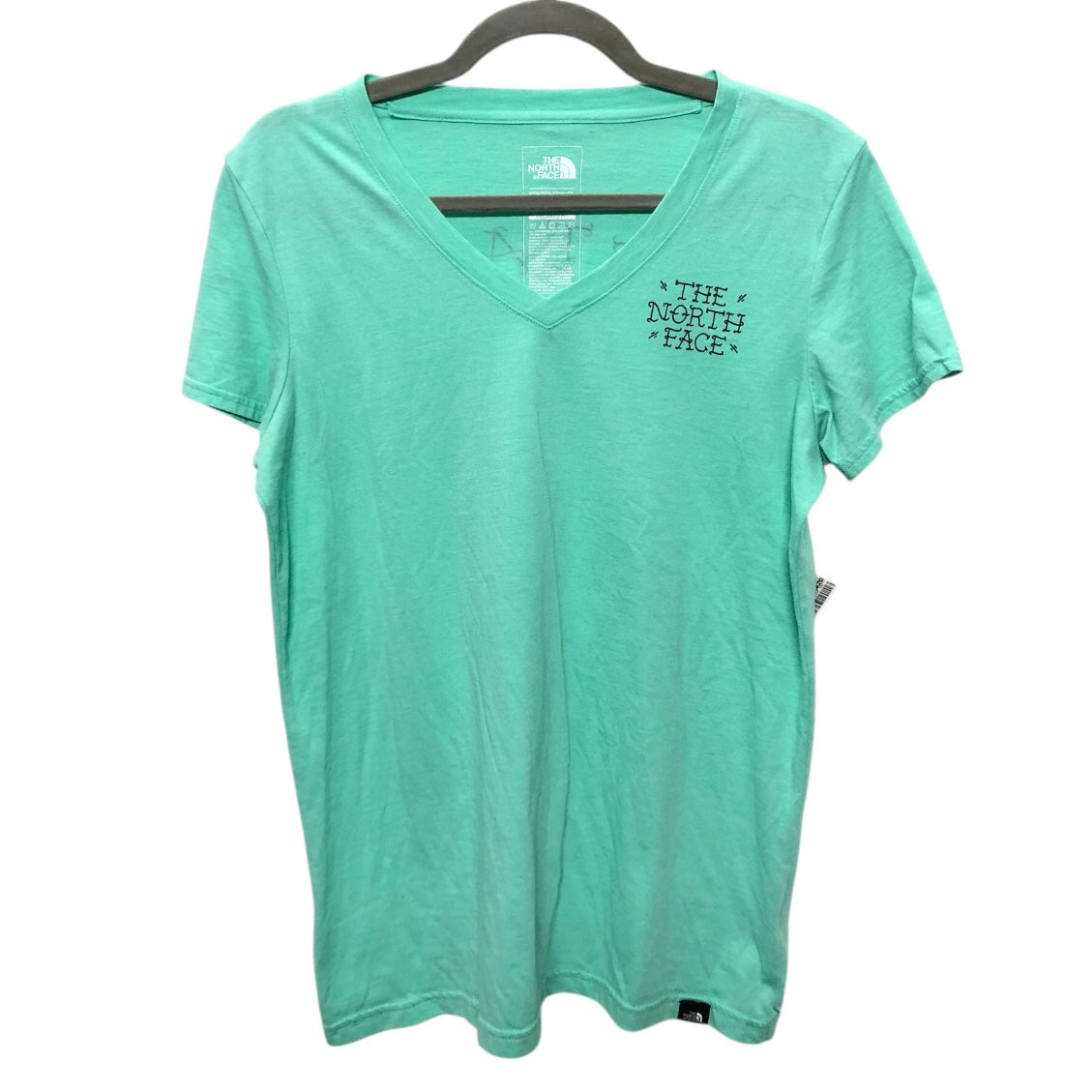 Top Ss Basic By The North Face In Aqua, Size:M