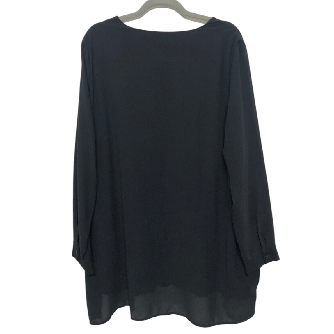 Tunic Ls By Soft Surroundings In Black, Size:1X