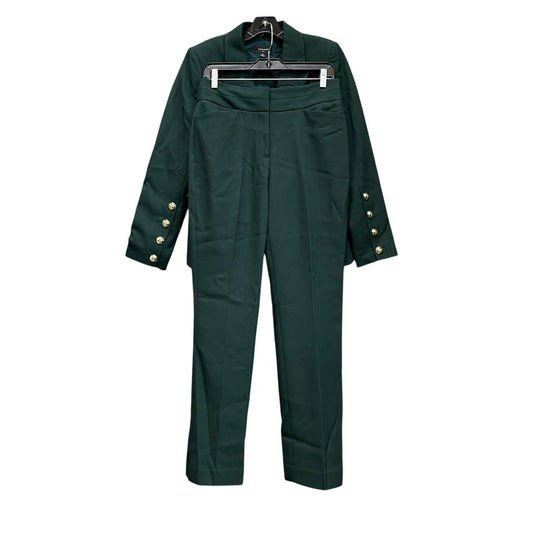 Pants Suit 2pc By Cmc In Green, Size: 6