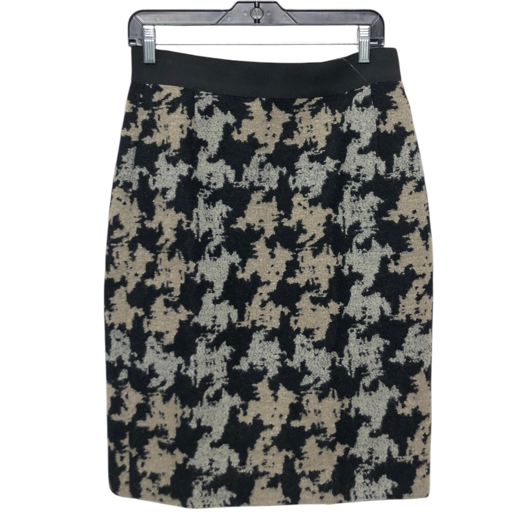 Skirt Mini & Short By Akris In Black & Tan, Size:8