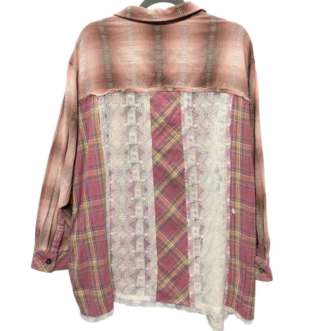 Top Ls By Oli & Hali In Pink & White, Size:M