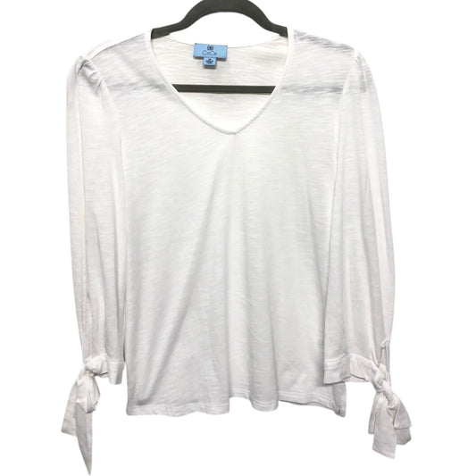 Top Ls By Cece In White, Size:Xs