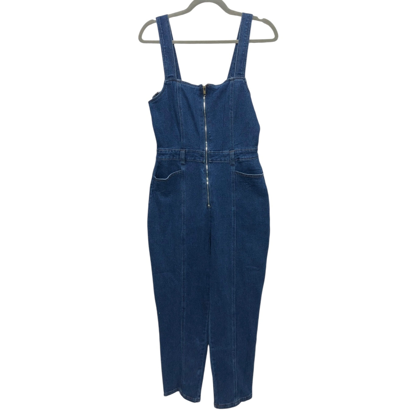 Overalls By Clothes Mentor In Blue Denim, Size:M