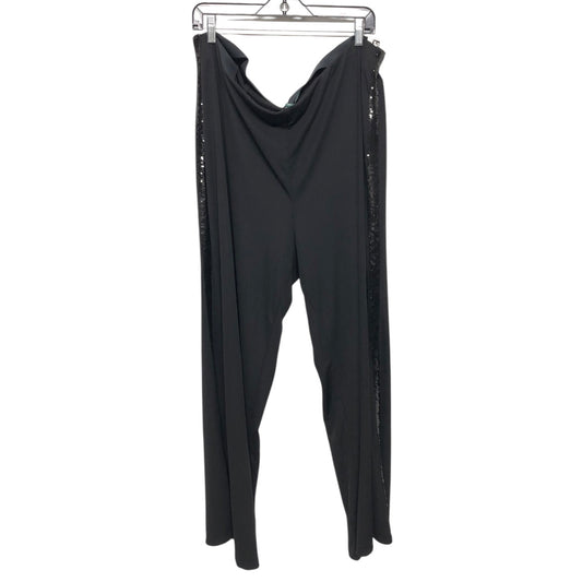 Pants Dress By Lauren By Ralph Lauren In Black, Size:3X