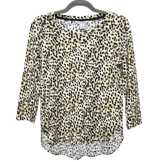 Top 3/4 Sleeve By Tommy Bahama In Animal Print, Size:Xs