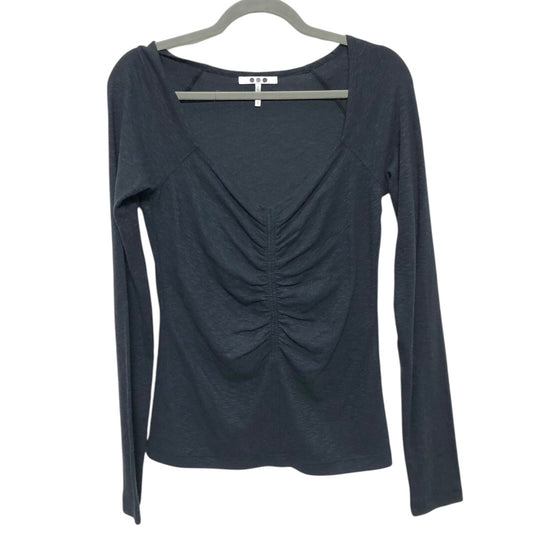 Top Ls Basic By Three Dots In Black, Size:S
