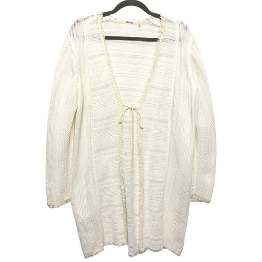 Cardigan By Elie Tahari In Beige, Size:M