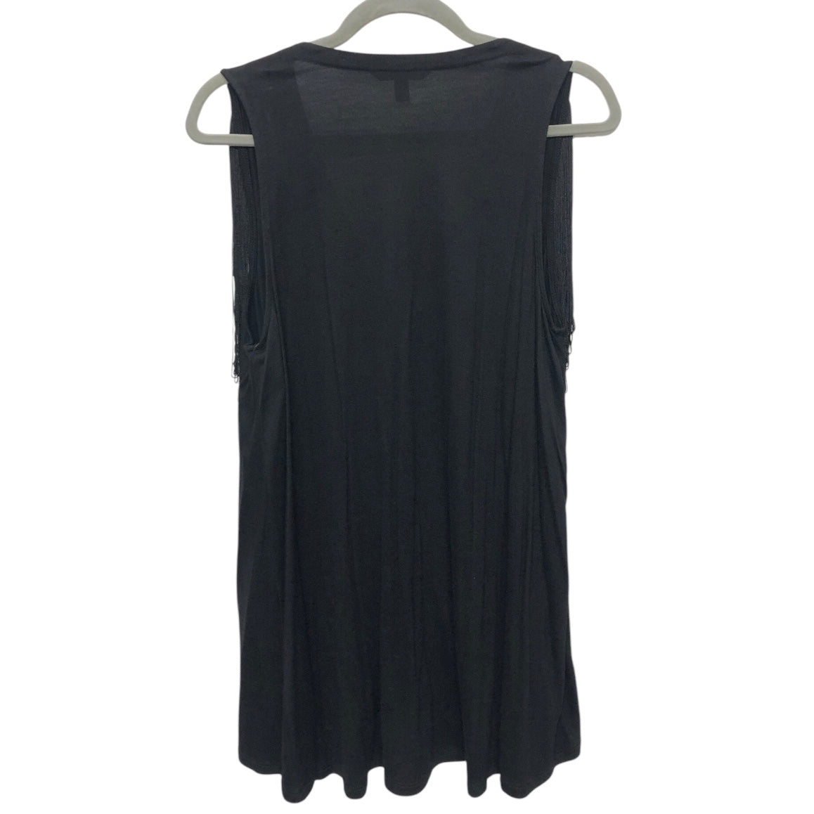 Top Sleeveless By Banana Republic In Black, Size:M