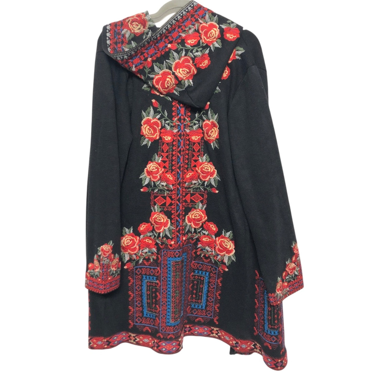 Cardigan By Savanna Jane In Black & Red, Size:L