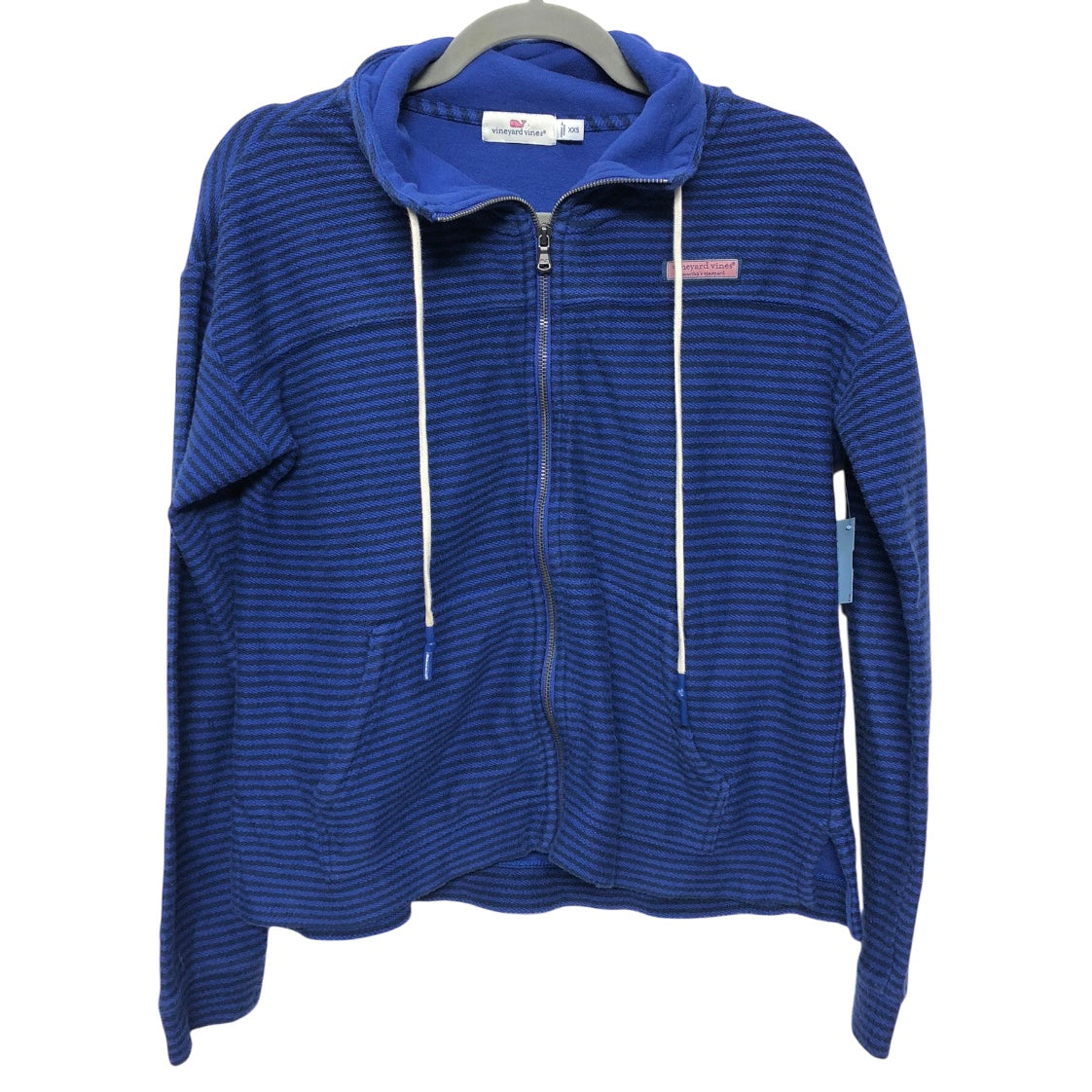 Athletic Jacket By Vineyard Vines In Blue, Size:Xxs