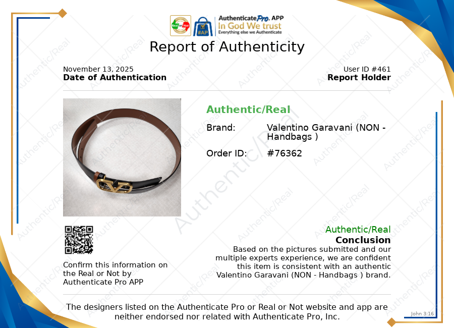 Belt Luxury Designer By Valentino-garavani, Size: Small