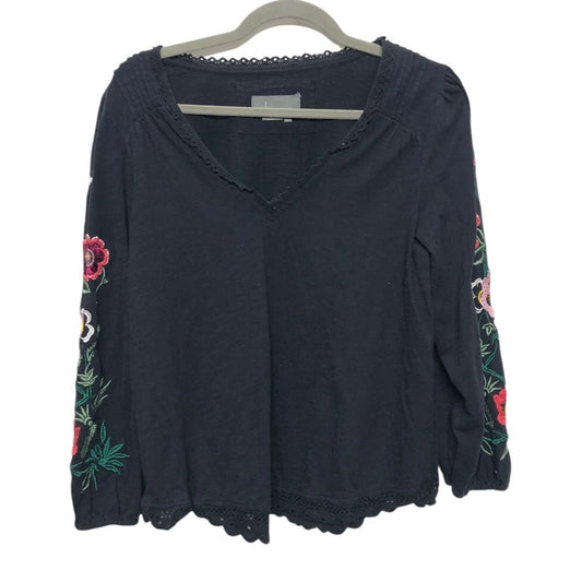Top Ls By Anthropologie In Black, Size:M